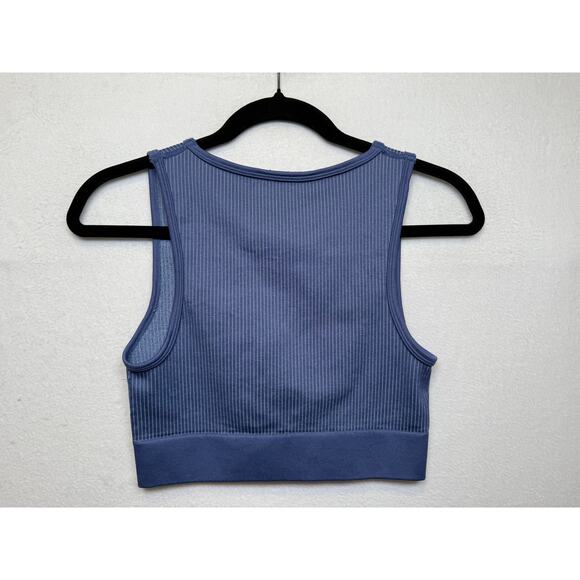 Offline by Aerie Recharge Ribbed Sports Bra, Size Medium - Picture 2 of 3